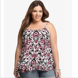 torrid floral top size 3x women
